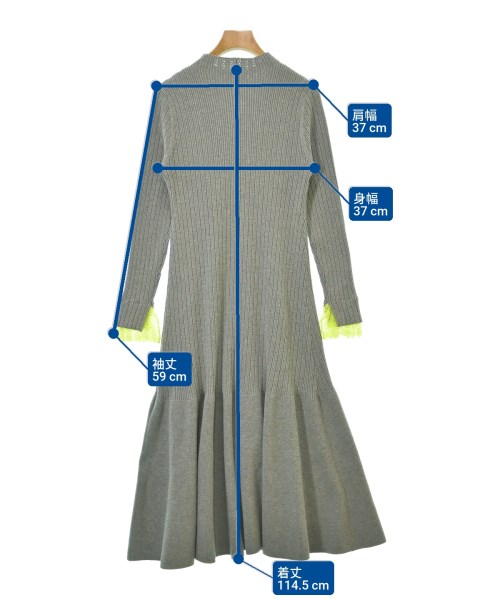 CELFORD（セルフォード）ワンピース グレー サイズ:36(S位) レディース/2200675261012