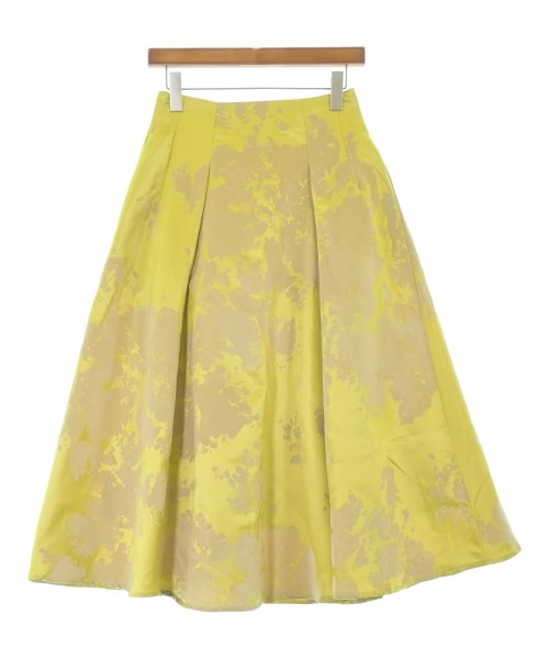 FRAY I.D(フレイアイディー)ロング・マキシ丈スカート 黄 サイズ:1(M位)/2200671486037