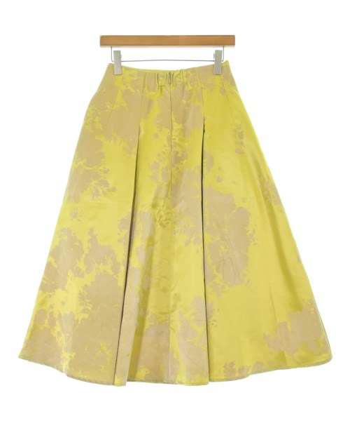 FRAY I.D（フレイアイディー）ロング・マキシ丈スカート 黄 サイズ:1(M位) レディース/2200671486037