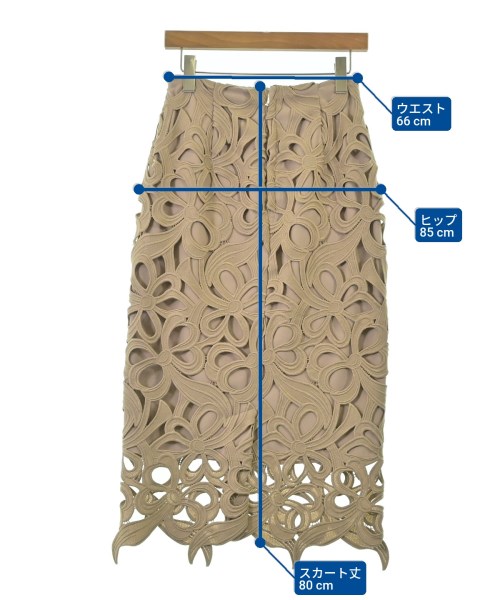 CELFORD（セルフォード）ロング・マキシ丈スカート ベージュ サイズ:38(M位) レディース/2200671486044