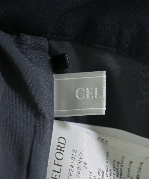 CELFORD（セルフォード）スラックス 紺 サイズ:36(S位) レディース/2200678519011