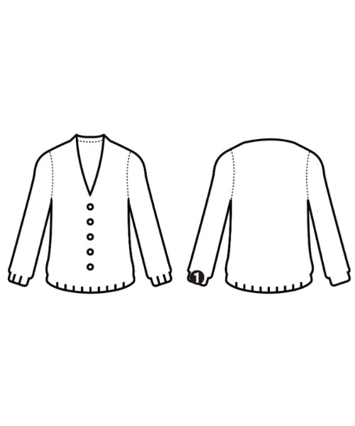 CELFORD（セルフォード）カーディガン 白 サイズ:F レディース/2200679054078