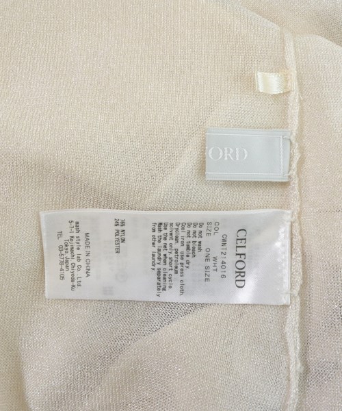 CELFORD（セルフォード）カーディガン 白 サイズ:F レディース/2200679054078