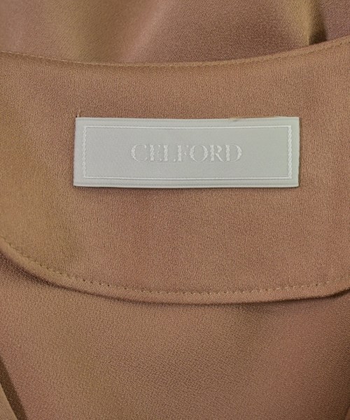 CELFORD（セルフォード）ブラウス 茶 サイズ:36(S位) レディース/2200689246050