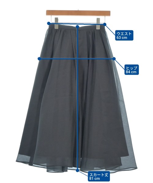 CELFORD（セルフォード）ロング・マキシ丈スカート 黒 サイズ:36(S位) レディース/2200693375043