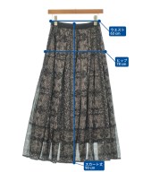 CELFORD（セルフォード）ロング・マキシ丈スカート 黒 サイズ:36(S位) レディース/2200649656110