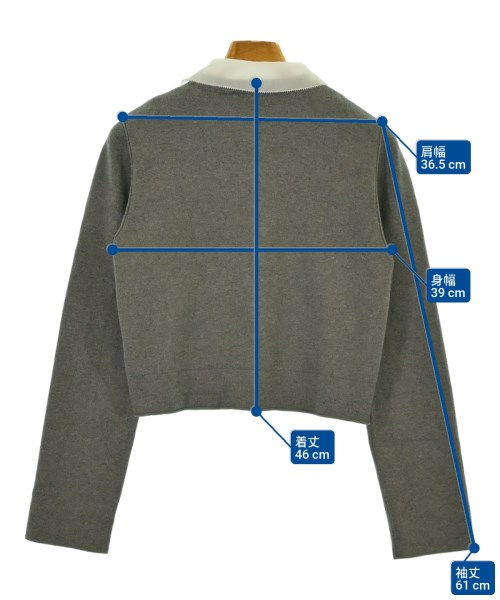 CELFORD（セルフォード）カーディガン グレー サイズ:36(S位) レディース/2200637733151