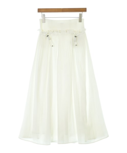 CELFORD(セルフォード)ロング・マキシ丈スカート 白 サイズ:36(S位)/2200660412030