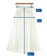 CELFORD（セルフォード）ロング・マキシ丈スカート 白 サイズ:36(S位) レディース/2200660412030