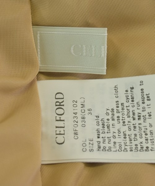 CELFORD（セルフォード）ワンピース ベージュ サイズ:36(S位) レディース/2200716180050
