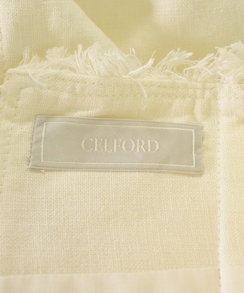 CELFORD（セルフォード）ロング・マキシ丈スカート 白 サイズ:38(M位) レディース/2200715088067