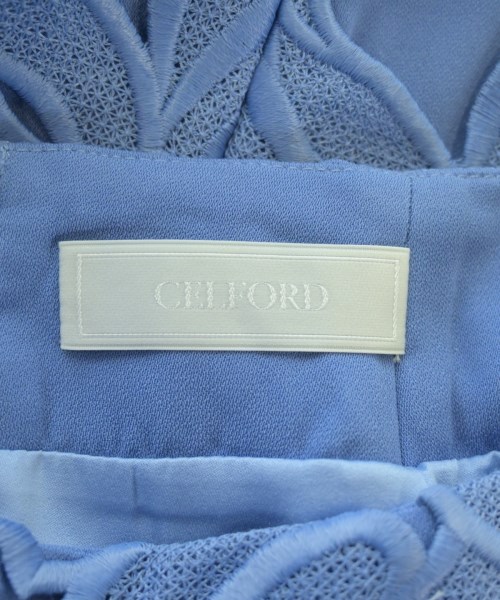 CELFORD（セルフォード）ロング・マキシ丈スカート 青 サイズ:36(S位) レディース/2200634638015