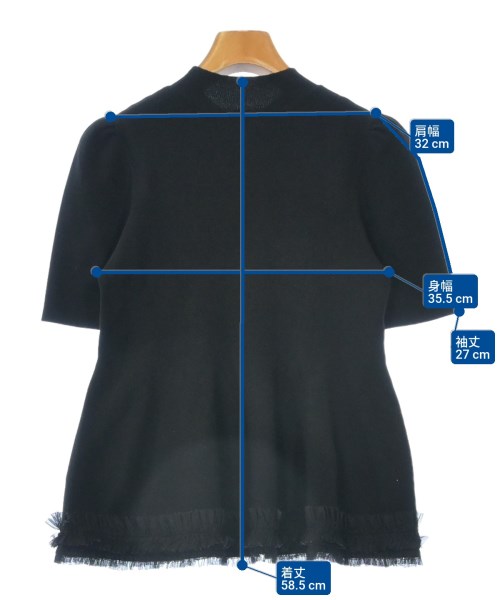 CELFORD（セルフォード）Tシャツ・カットソー 黒 サイズ:38(M位) レディース/2200646135038