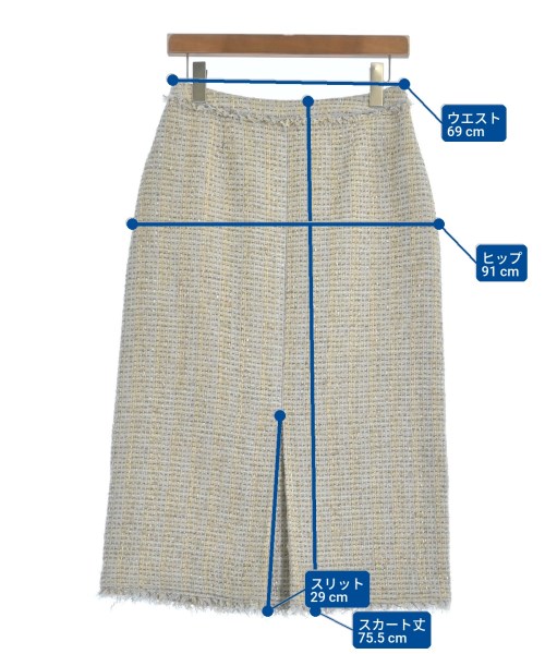 CELFORD（セルフォード）ロング・マキシ丈スカート 青 サイズ:38(M位) レディース/2200642369024