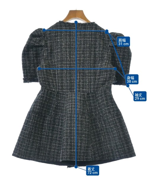 CELFORD（セルフォード）ジャケット 黒 サイズ:36(S位) レディース/2200645984132