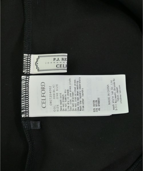CELFORD（セルフォード）Tシャツ・カットソー 黒 サイズ:ONE レディース/2200701250126