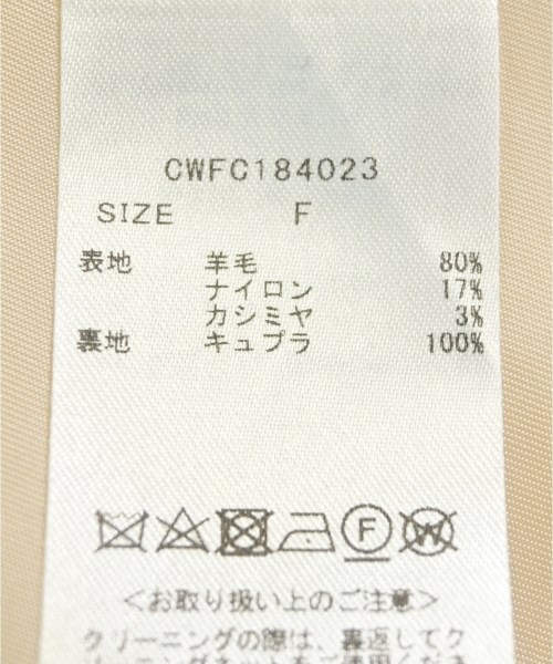 CELFORD（セルフォード）チェスターコート 白 サイズ:F レディース/2200706178012
