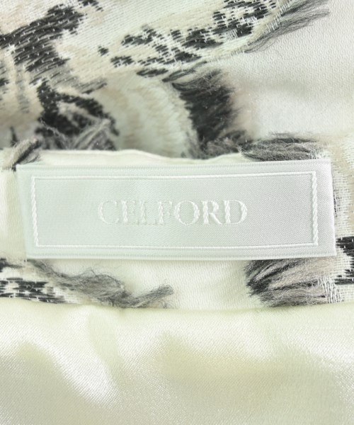 CELFORD（セルフォード）ロング・マキシ丈スカート 白 サイズ:38(M位) レディース/2200660833019