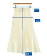 CELFORD（セルフォード）ロング・マキシ丈スカート 白 サイズ:36(S位) レディース/2200660212104