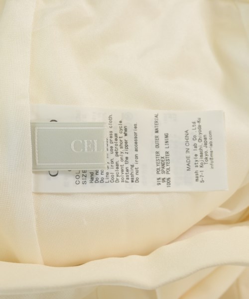 CELFORD（セルフォード）スラックス 白 サイズ:36(S位) レディース/2200669859010