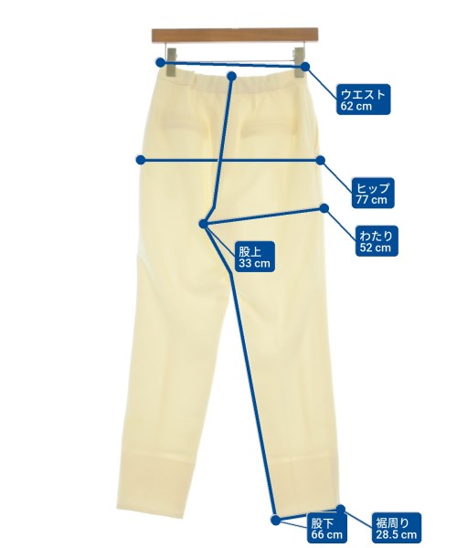 CELFORD（セルフォード）スラックス 白 サイズ:36(S位) レディース/2200669859010