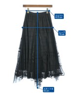 CELFORD（セルフォード）ロング・マキシ丈スカート 黒 サイズ:36(S位) レディース/2200667650053