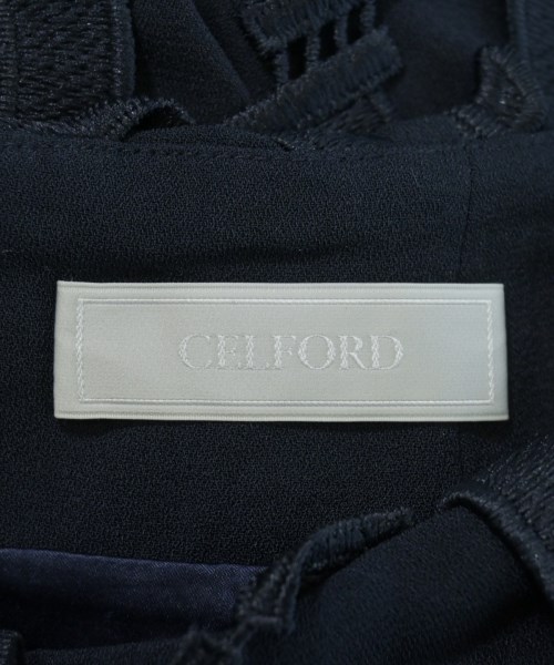 CELFORD（セルフォード）ロング・マキシ丈スカート 紺 サイズ:36(S位) レディース/2200720095104