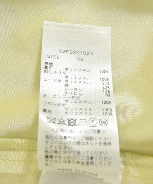 CELFORD（セルフォード）ワンピース 黄 サイズ:38(M位) レディース/2200699090148