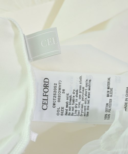 CELFORD（セルフォード）Tシャツ・カットソー 白 サイズ:36(S位) レディース/2200683266023