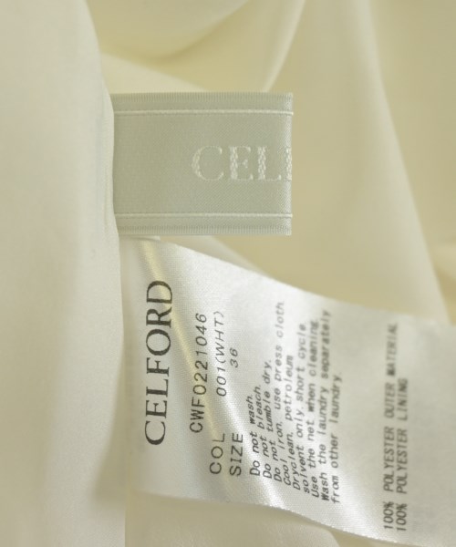 CELFORD（セルフォード）ワンピース 白 サイズ:36(S位) レディース/2200680859082
