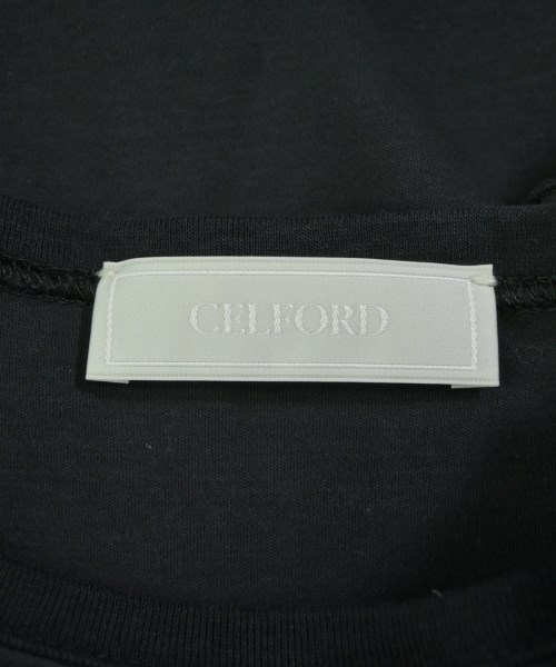 CELFORD（セルフォード）Tシャツ・カットソー 黒 サイズ:36(S位) レディース/2200679428152