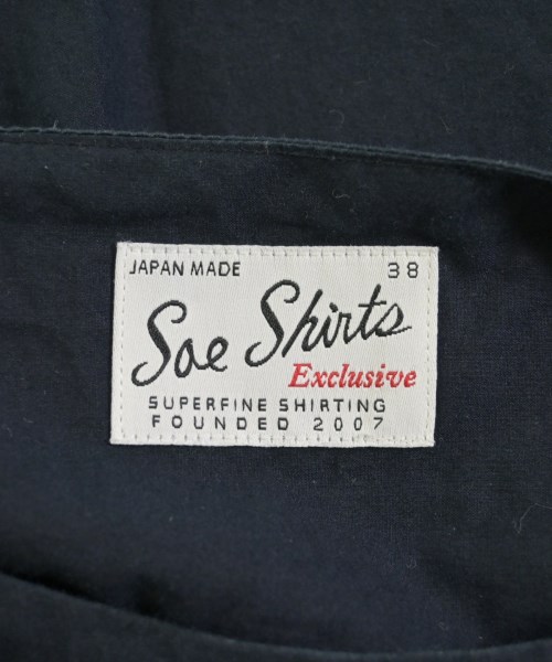 soe shirts（ソーイシャツ）Tシャツ・カットソー 紺 サイズ:38(S位) メンズ/2200705040099