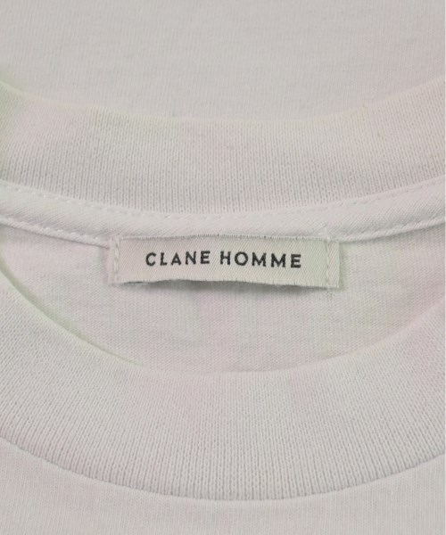 CLANE HOMME（クラネオム）Tシャツ・カットソー 白 サイズ:-(M位) メンズ/2200528138102