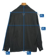 CLANE HOMME（クラネオム）カジュアルシャツ 黒 サイズ:1(S位) メンズ/2200626704193