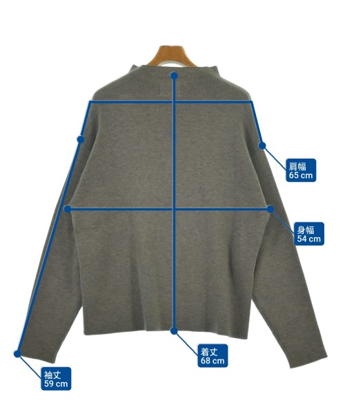 CLANE HOMME（クラネオム）ニット・セーター グレー サイズ:-(M位) メンズ/2200619771041