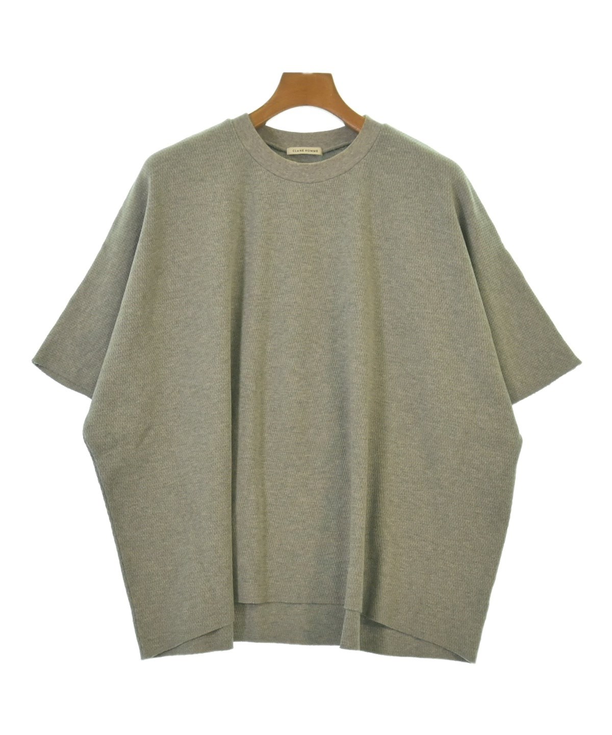 CLANE HOMME（クラネオム）Tシャツ・カットソー グレー サイズ:1(S位 