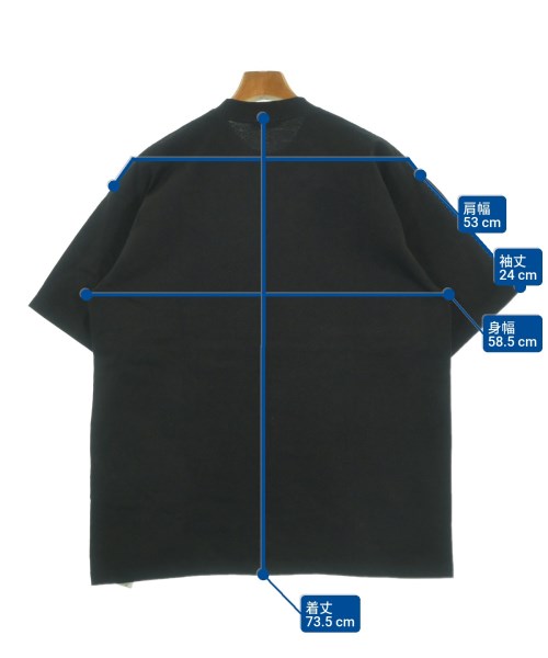 CLANE HOMME（クラネオム）Tシャツ・カットソー 黒 サイズ:2(M位) メンズ/2200646029078