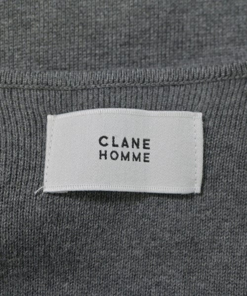 CLANE HOMME（クラネオム）カーディガン グレー サイズ:2(M位) メンズ/2200660726236