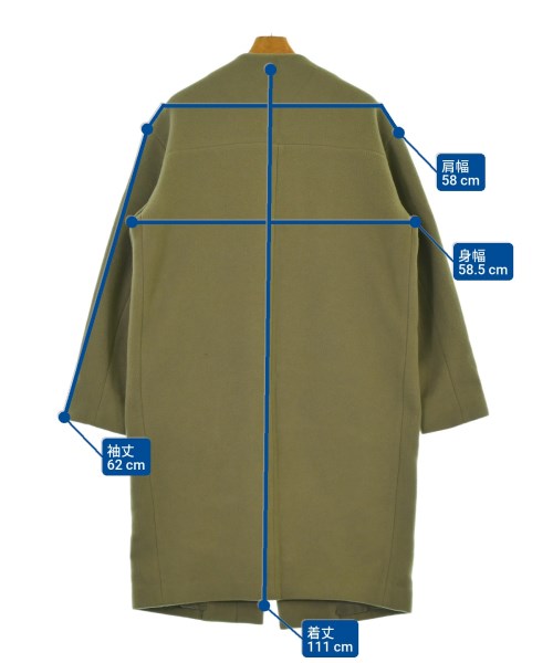 CLANE HOMME（クラネオム）その他 カーキ サイズ:1(S位) メンズ/2200666058010