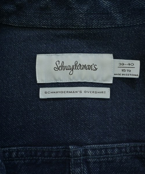 Schnayderman's（シュナイダーマンズ）カバーオール 青 サイズ:39/40(M位) メンズ/2200631582045