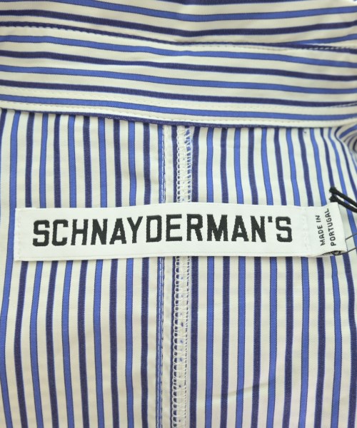 Schnayderman's（シュナイダーマンズ）カジュアルシャツ 白 サイズ:L メンズ/2200715884188