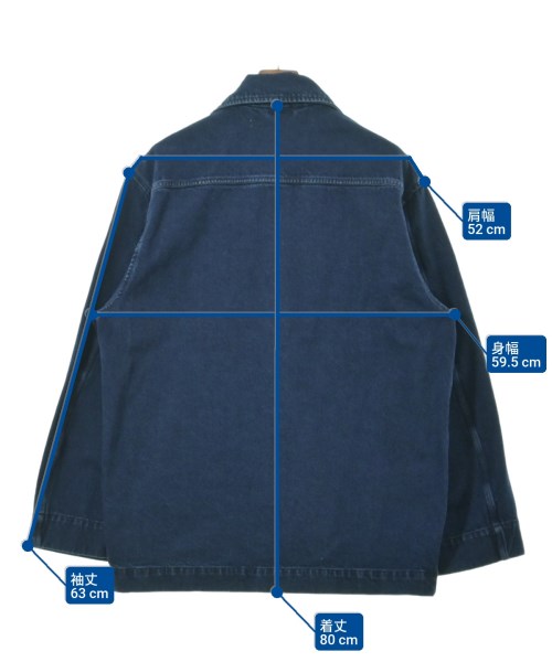 Schnayderman's（シュナイダーマンズ）カバーオール 紺 サイズ:M メンズ/2200649186013