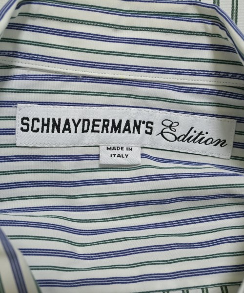 Schnayderman's（シュナイダーマンズ）カジュアルシャツ 白 サイズ:S メンズ/2200665645082