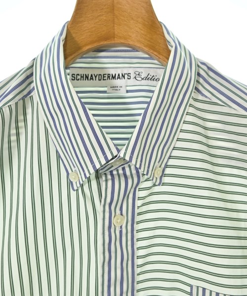 Schnayderman's（シュナイダーマンズ）カジュアルシャツ 白 サイズ:S メンズ/2200665645082