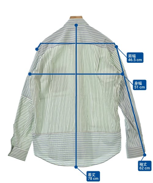 Schnayderman's（シュナイダーマンズ）カジュアルシャツ 白 サイズ:S メンズ/2200665645082