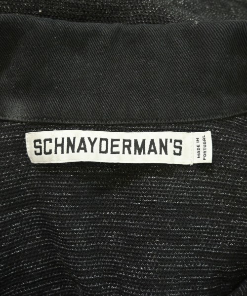 Schnayderman's（シュナイダーマンズ）ポロシャツ 黒 サイズ:M メンズ/2200725407018