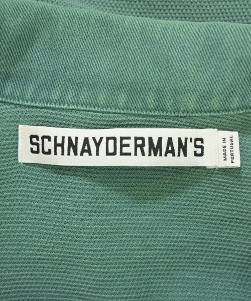 Schnayderman's（シュナイダーマンズ）ポロシャツ 緑 サイズ:M メンズ/2200725407025