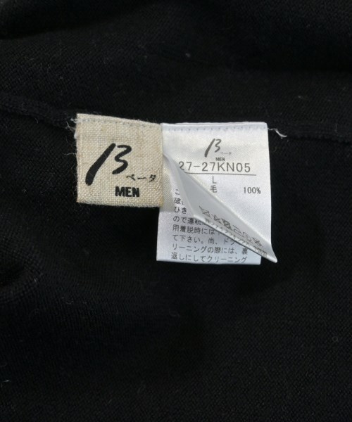 β MEN（ベータメン）ニット・セーター 黒 サイズ:L メンズ/2200628267061