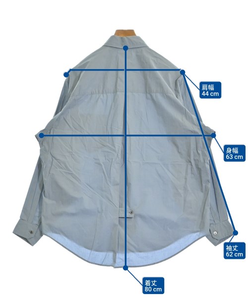 I（アイ）カジュアルシャツ 青 サイズ:2(M位) メンズ/2200648427025