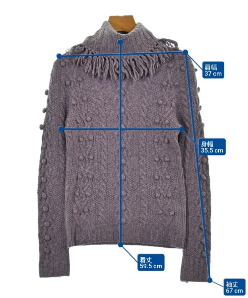 Ralph Lauren（ラルフローレン）ニット・セーター 紫 サイズ:M レディース/2200627169069